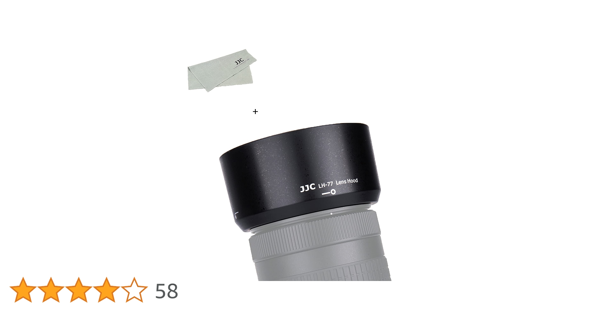 Amazon | JJC HB-77 可逆式 レンズフード ニコン AF-P DX NIKKOR